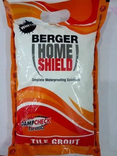 Berger Home Shield Tile Grout 5 Kg At Rs 35bag In Kolkata Id
