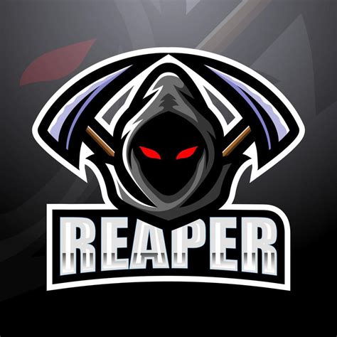 Reaper Skull Mascot Esport Logo Design 5910233 Vector Art At Vecteezy