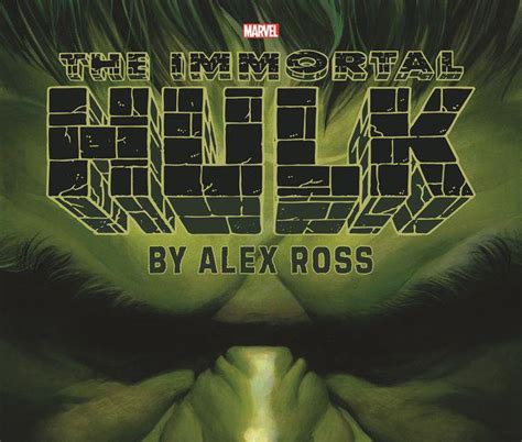 Immortal Hulk By Alex Ross Poster Book 2021 Comic Issues Marvel