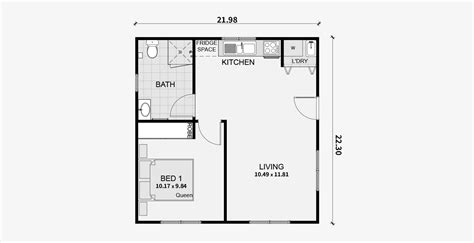 *floor plan configurations may vary. One (1) Bedroom ADU Floor Plans - Los Angeles Architect ...