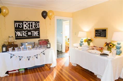 However, you can get creative and try out themes that tie into your local community as well. from duffles to drawers : Cheers to 40 Years!