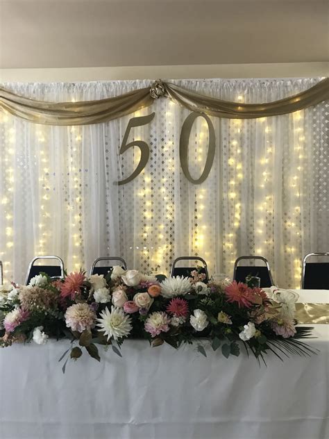 Cara Membuat Table Settings For 50th Wedding Anniversary Dan Lezat