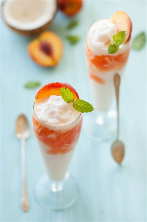 Coconut Peach Lemonade Slushies The Kitchen Mccabe