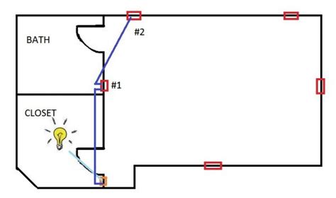 How to install bedroom electrical wiring shows blueprint layout and electrical code requirements with diagrams and photos. Dead switch in master bedroom, please help... - DoItYourself.com Community Forums