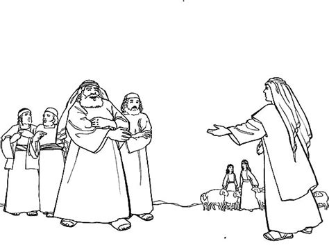 Image result for isaac rebekah coloring page sunday school. Rachel Coloring Pages at GetColorings.com | Free printable ...