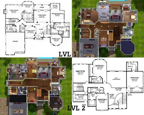 26 Sims 3 House Floor Plans Ideas House Plans 33921