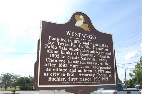 Westwego - Jefferson Parish, LA | Louisiana history, Louisiana culture
