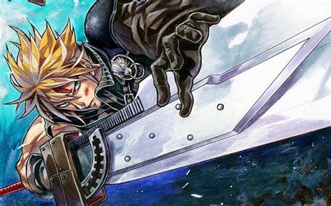 Cloud Strife Anime Wallpapers Wallpaper Cave