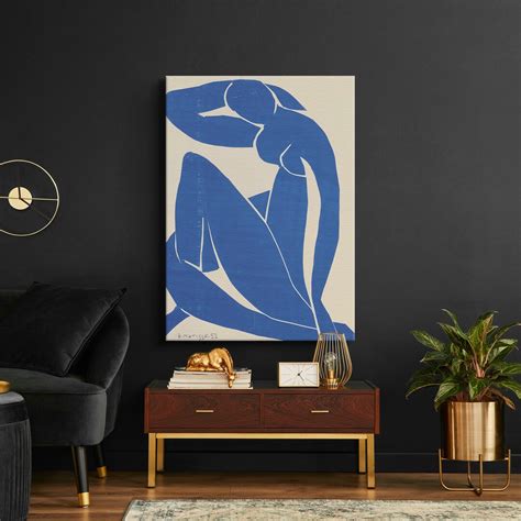 Henri Matisse Blue Nude Canvas Poster Art Reproduction Etsy
