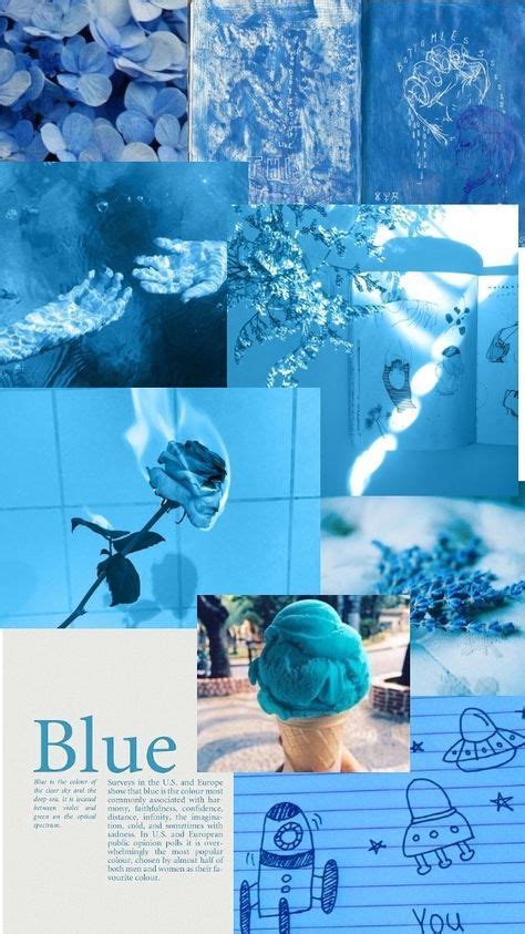 25 Best Ideas Lock Screen Wallpaper Collage Blue Blue Wallpaper