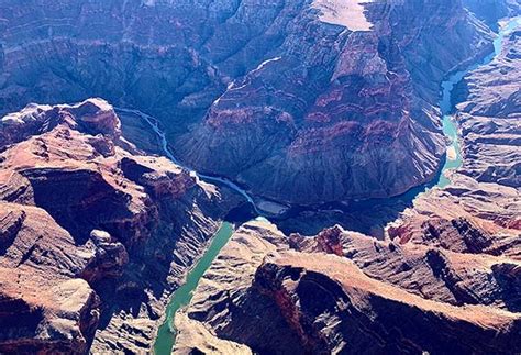 A Flight Above The Grand Canyon And Little Colorado River Grand