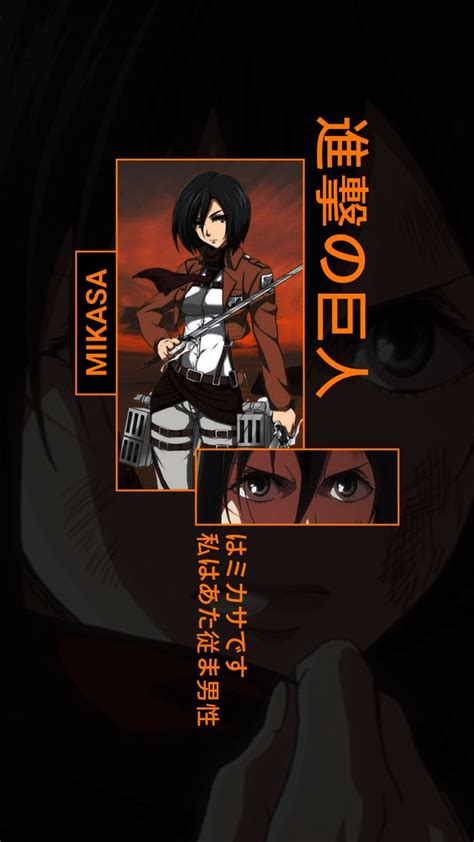 Mikasa Em 2021 Personagens De Anime Wallpaper Animes Animes Wallpapers