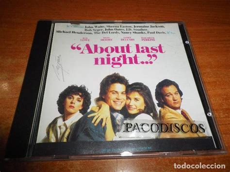 About Last Night Banda Sonora Que Paso Anoche C Comprar Cds De Música