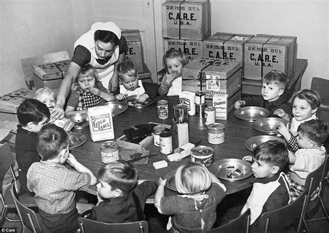 Health care professionals that keep it real. Photos show hungry families receiving US aid packages in ...