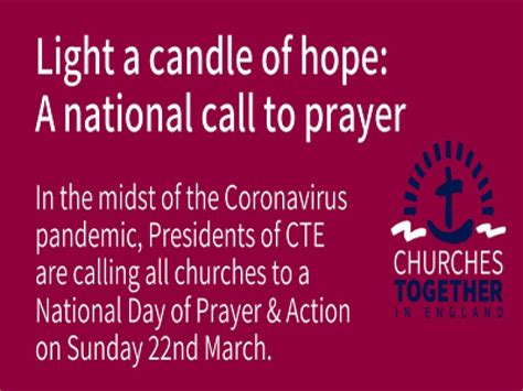 North Kent Methodist Circuit Call To Prayer For Coronavirus Pandemic
