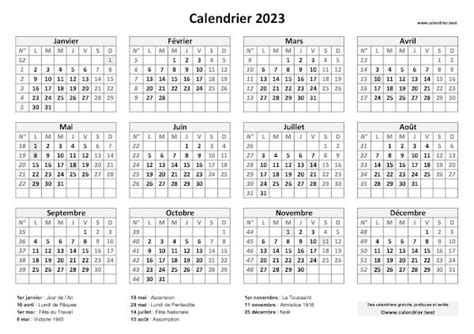 Calendrier Scolaire 2023 Noir Et Blanc Get Calendrier 2023 Update