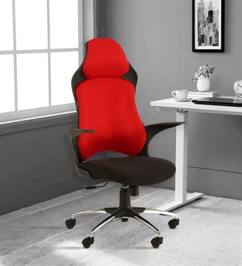 Percept Office Chair In Red   Black By Durian Percept Office Chair In Red   Black By Durian Erzhv1 
