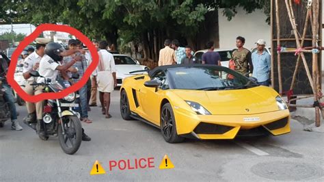 Super Cars In Indiahyderabad August 2019 Lamborghini Evosvj