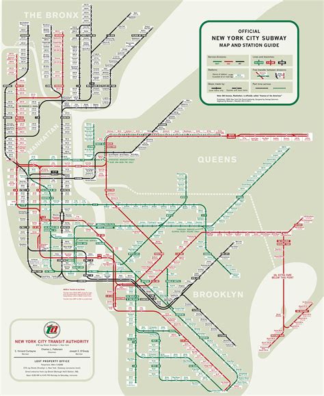 Nyc Subway Map B Train - Map of world
