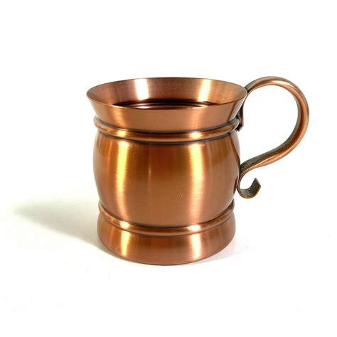 1970s Copper Mug By Gregorian Copper Vintage Solid Copper Etsy