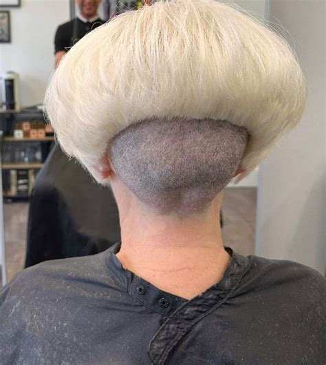 Pin By Chris Bros On Nuque Shaved Nape Buzz Cut Bowl Cut