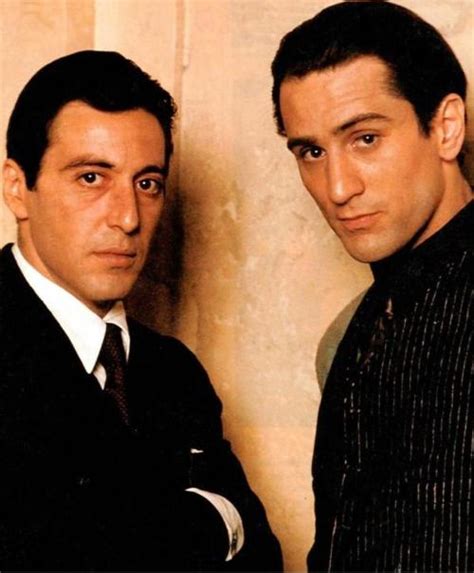La Finestra Sul Cortile Al Pacino And Robert De Niro In The Godfather