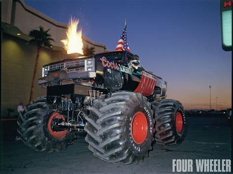 When you boot your computer, there is an initial screen that comes up, in which your folders, documents, and software shortcuts are placed. Monster Truck Wallpapers - Wallpaper Cave