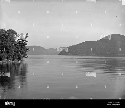 Anthonys Nose From Blairs Bay Lake George Ny Between 1900 And