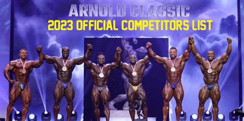 2023 Arnold Sports Festival Archives Evolution Of Bodybuilding