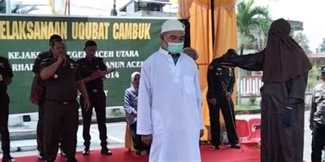 Jarang Diketahui Begini Momen Pelaksanaan Hukum Cambuk Di Aceh