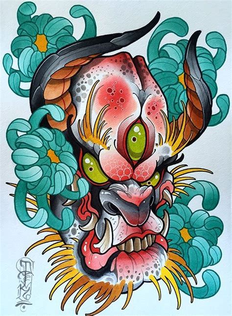 Let us have a look and read below about 25 fascinating chinese tattoo designs. Image of Fancy Oni | Oriental tattoo, Japan tattoo design ...