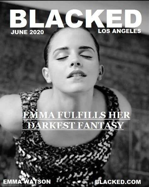Emma Watson For BLACKED Scrolller