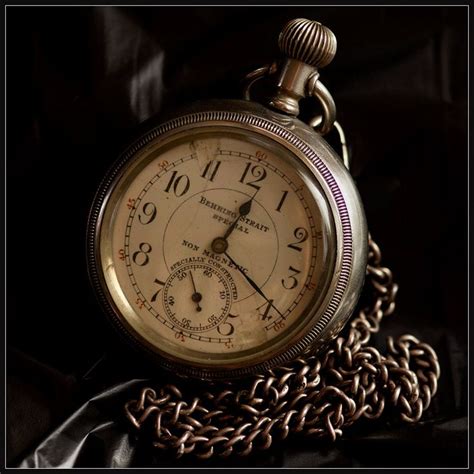 Capture Of My Great Grandfathers Behring Strait Special Pocket Watch