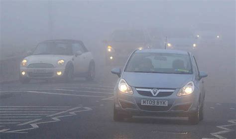 Heavy Fog Causes Havoc As Thousands Of Flights And Trains Delayed Uk