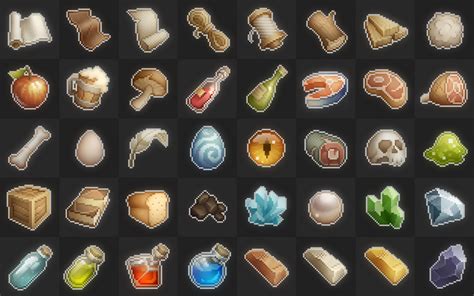 Pixel Art Icon Pack Rpg By Cainos