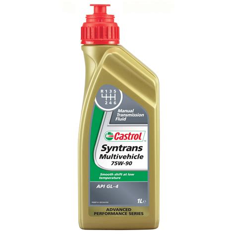 54 results for synthetic gear oil. Castrol Syntrans 75W90 Synthetic Gear Oil from Merlin ...