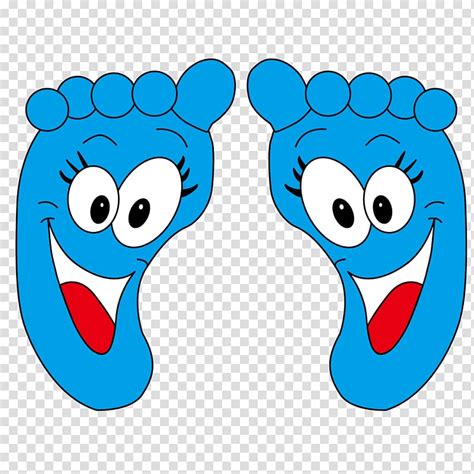 Foot Logo Cartoon Animation Foot Cute Feet Transparent