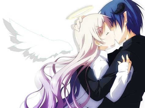 Iphone 6 i phone hd wallpaper. Download 1920x1440 Anime Couple, Kissing, Romance ...
