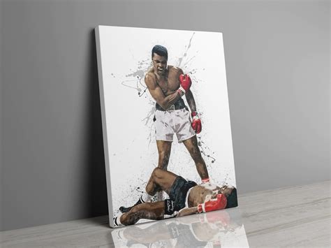 Muhammad Ali Poster Printable Wall Art Boxing Legend 1STPODSTORE COM