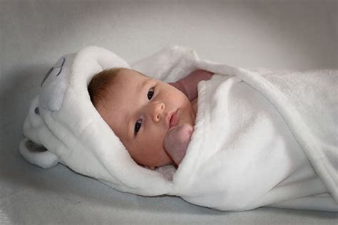 Hd Wallpaper Babys Face Newborn Baby Closing Its Eyes Portrait