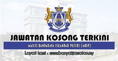 Follow/like fb page jawatan kosong johor. Jawatan Kosong di Majlis Bandaraya Iskandar Puteri - 3 ...