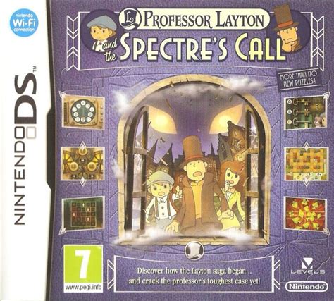 professor layton and the last specter 2009 nintendo ds box cover art mobygames