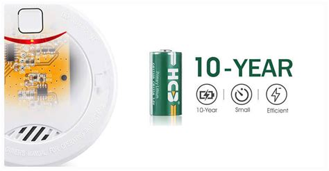 In every bedroom, outside every sleeping area, and in your basement. Smoke Alarm with 10-Year Battery Life, VdS, EN14604 and CE ...
