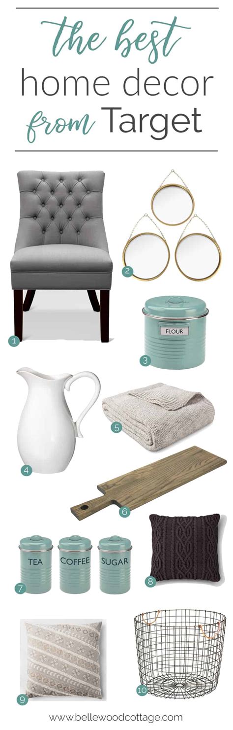 You're probably well aware that it is impossible to leave target without picking up a few (hundred) extra things along the way. The Best Home Decor at Target - Bellewood Cottage