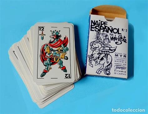 Consiste en hacer escaleras en sentido ascendente o descendente a partir de una carta con el número cinco que esté sobre la mesa. juego de mus, mingote - en estuche, con baraja, - Comprar Otras Barajas de Cartas en ...