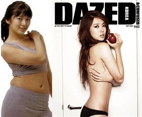 캐러멜 작가가 선보이는 다이어트 백서! 윤은혜, 다이어트 전후 뱃살 비교… 사진보니 '충격' - 이투데이