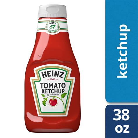 Heinz Tomato Ketchup 38 Oz Bottle