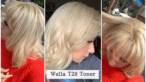 Toning Hair With Wella T28 YouTube