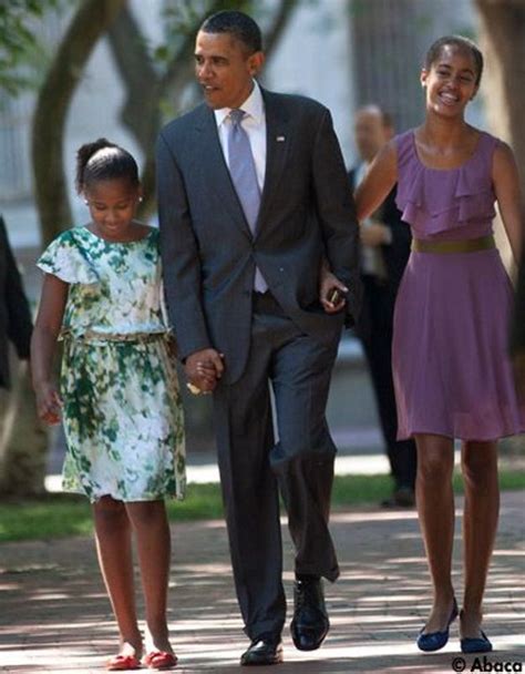 Barack Obama les garçons napprochez pas ses filles Elle
