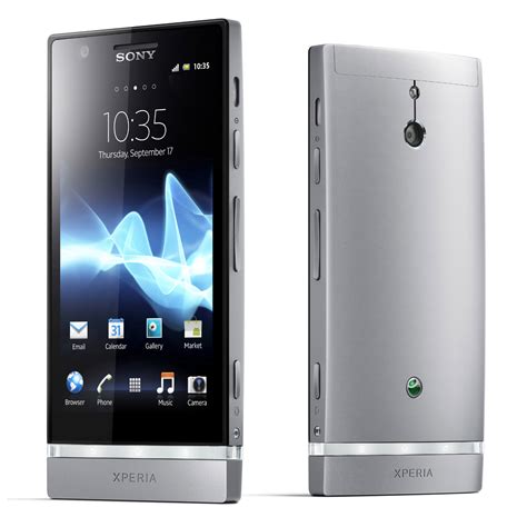 Sony Xperia P Argent Mobile And Smartphone Sony Sur